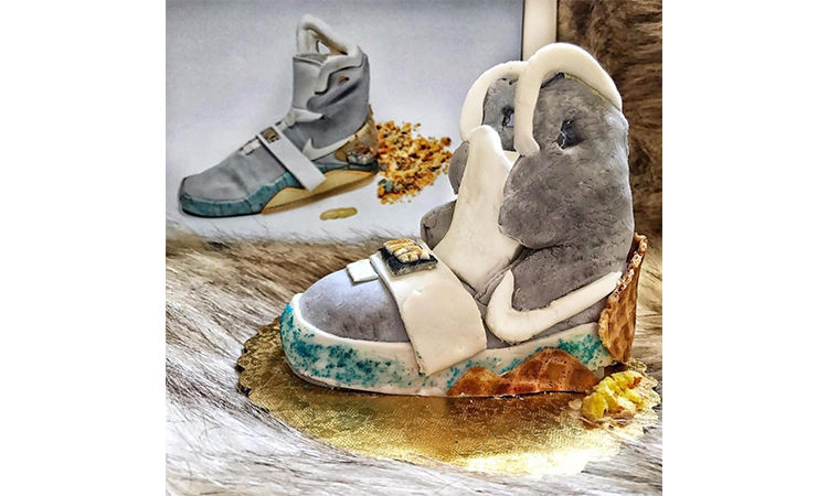 “粉化” 的 Air Mag 巧克力蛋糕，你想吃吗？