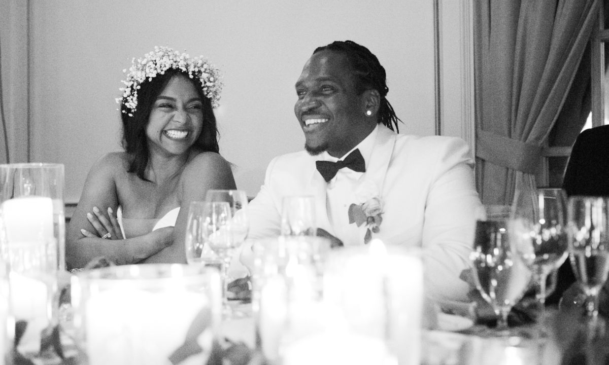 Pusha T 身穿 Kim Jones 的 Dior 设计完婚