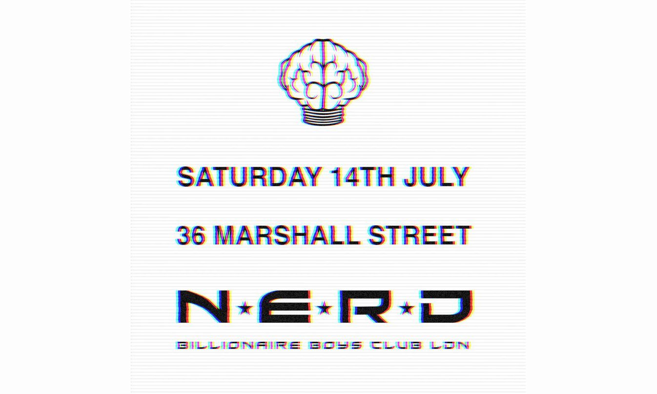N.E.R.D 与 Billionaire Boys Club 将在伦敦呈现特别企划单品