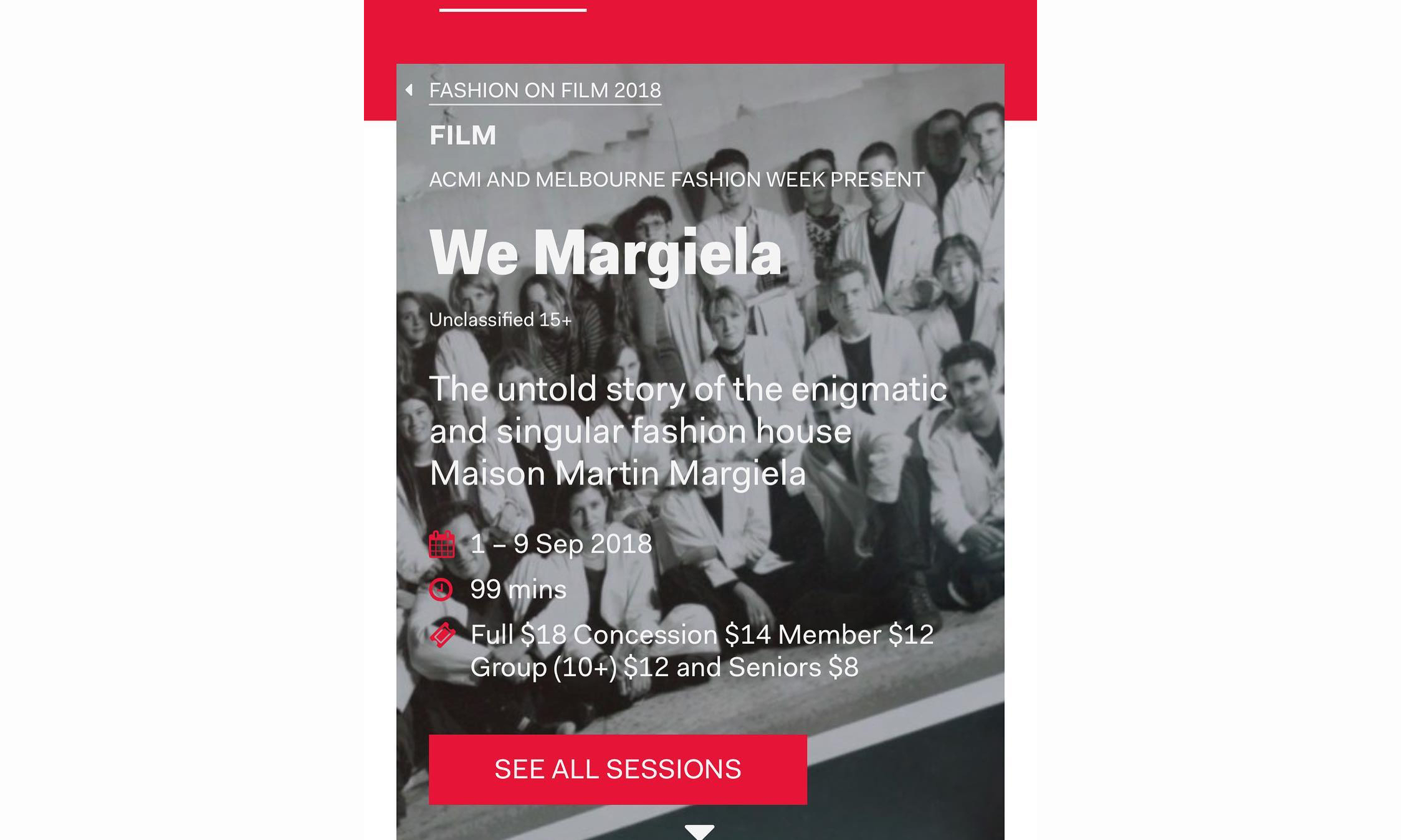 《We Margiela》即将于 9 月在墨尔本时装周上映
