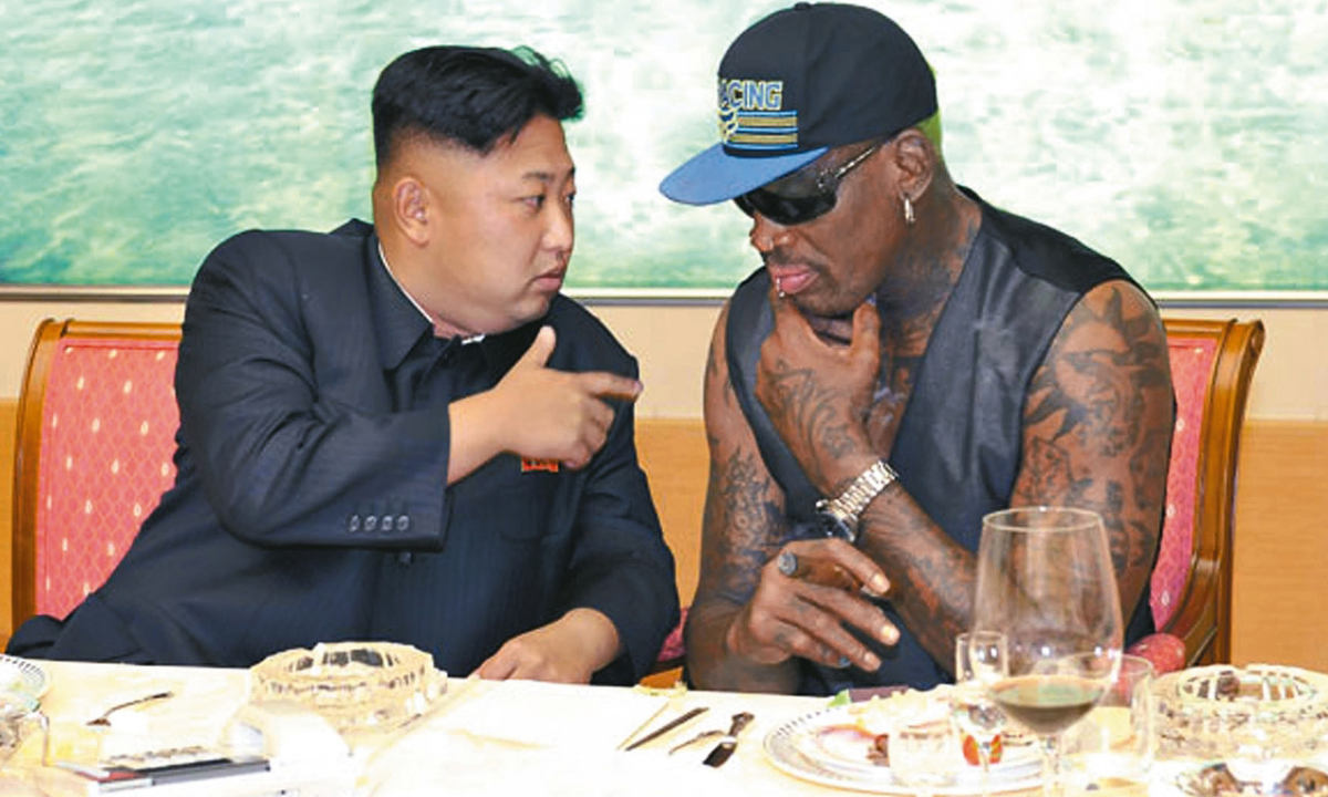 Dennis Rodman 想要把 Kanye West 带到北朝鲜去