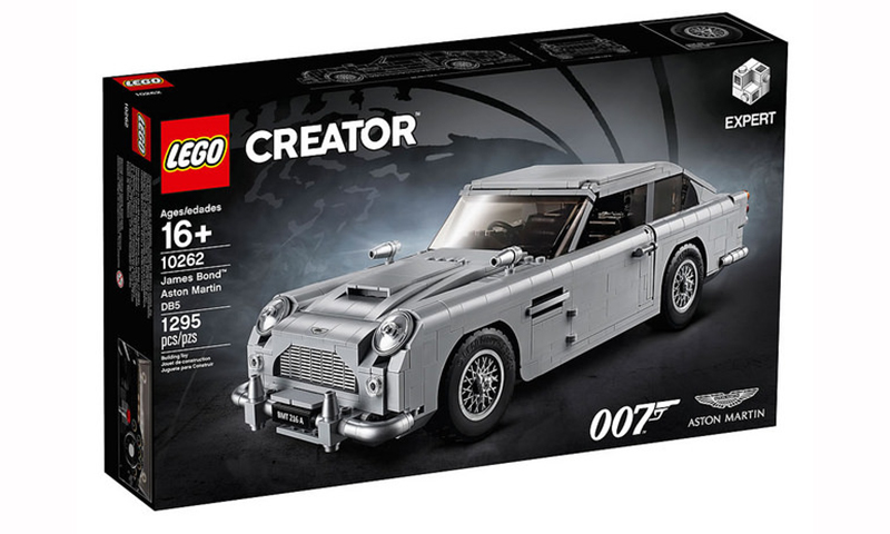 LEGO 发布詹姆斯·邦德 Aston Martin DB5 车组