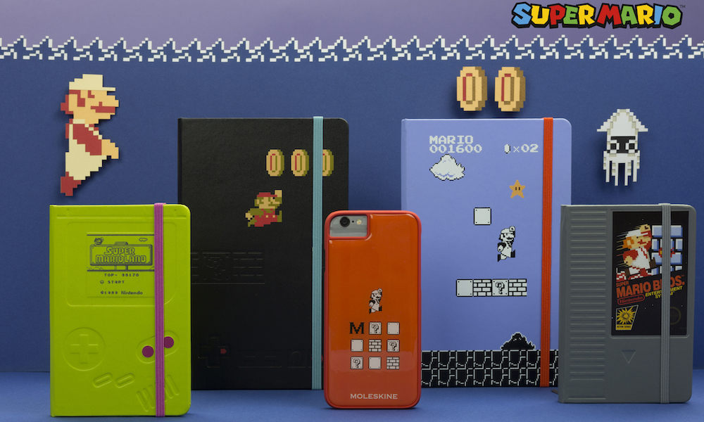 Moleskine x《超级马里奥》别注限定笔记本系列