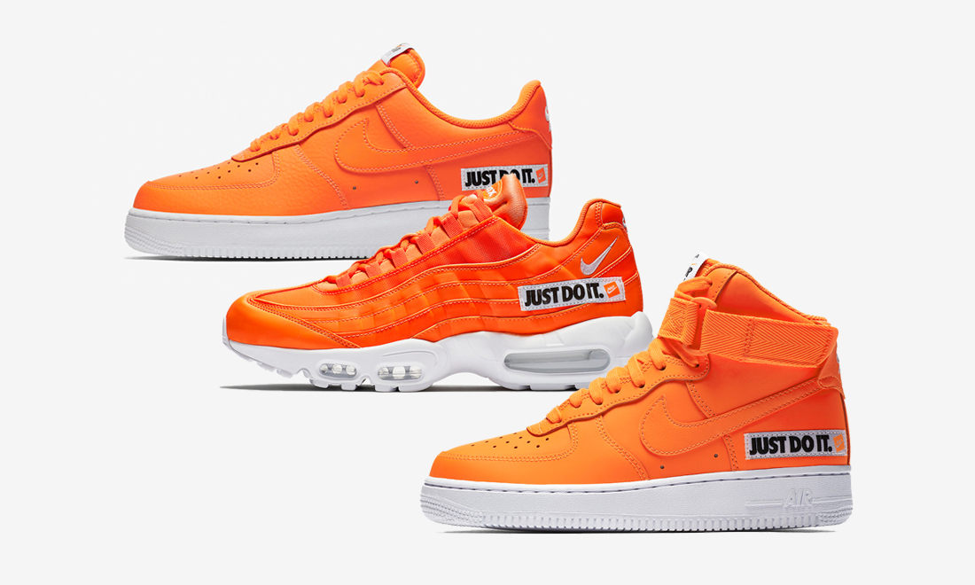 经典 Slogan 再现，Nike “Just Do It” 橙色套装预览