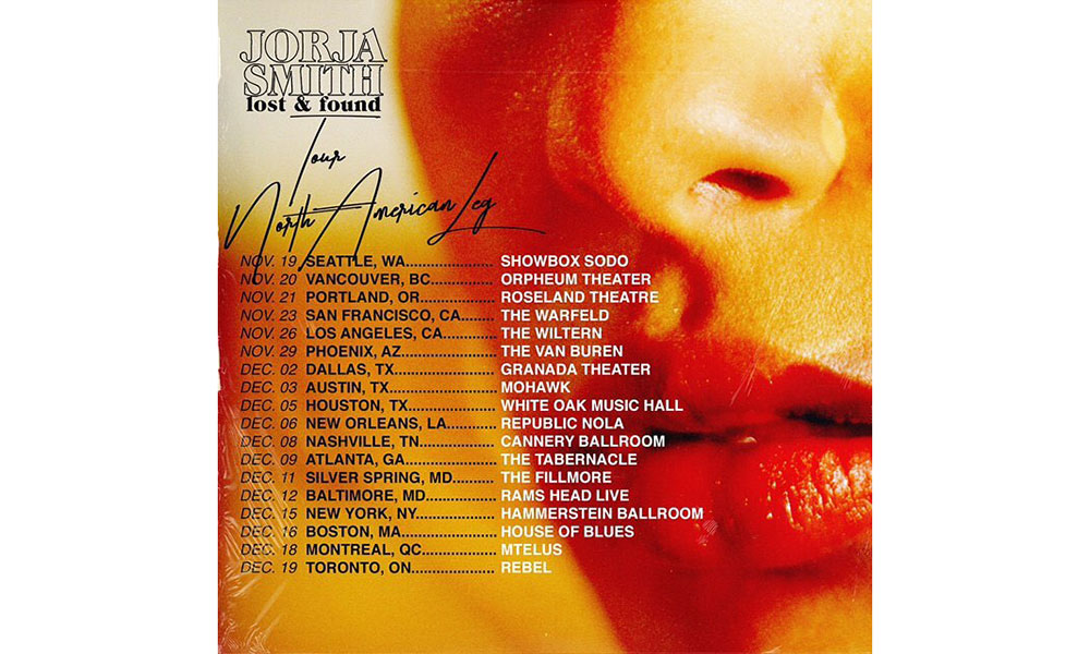Jorja Smith 公布 “Lost & Found” 北美巡演日期