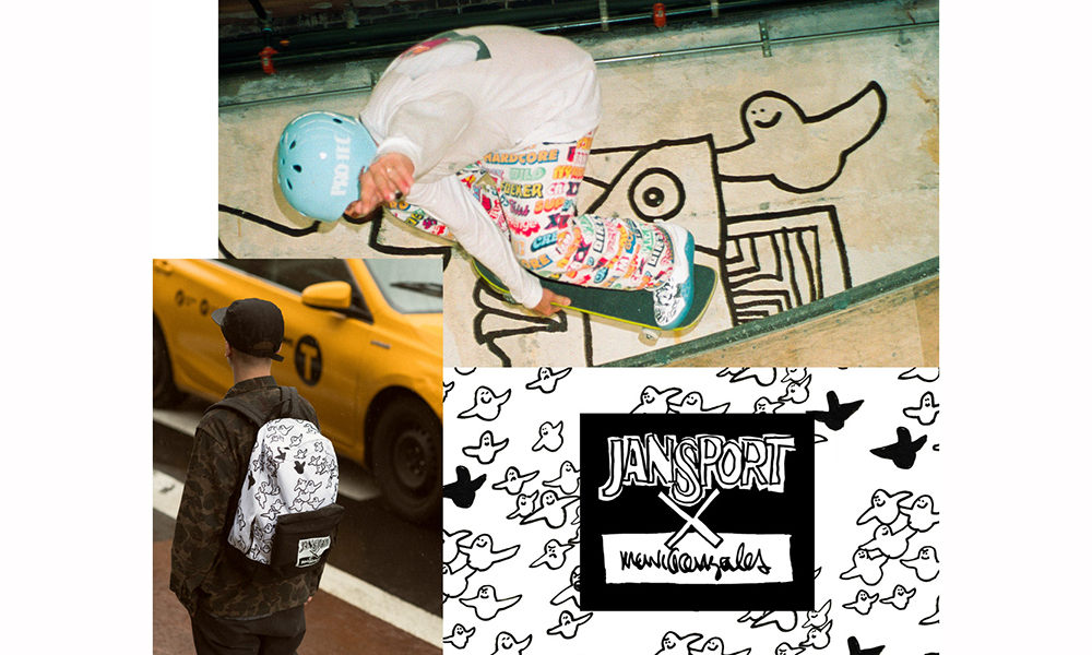 JanSport x Mark Gonzales 推出联名包袋系列