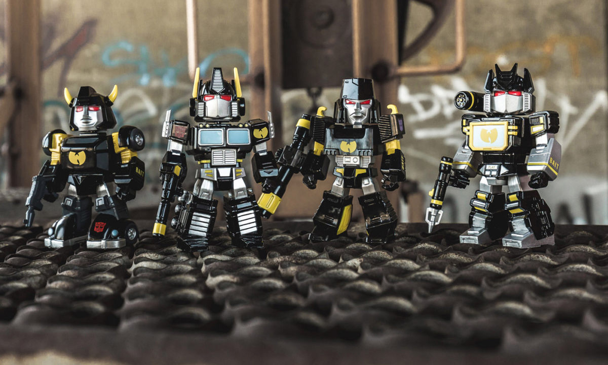BAIT 发布 Wu-Tang Clan x Transformers 玩偶