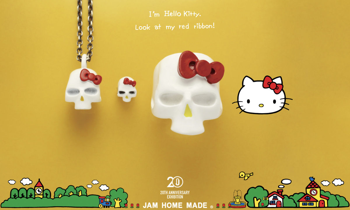 恐怖萌？JAM HOME MADE 携手 Hello Kitty 推出联乘首饰