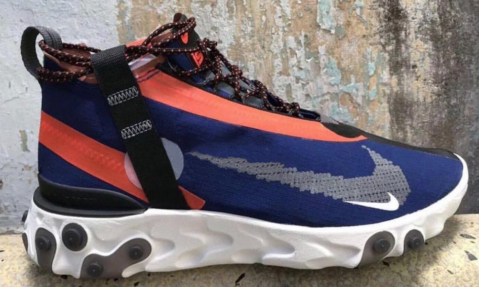 改良版本现身，Nike React Runner SP Mid SOE 曝光