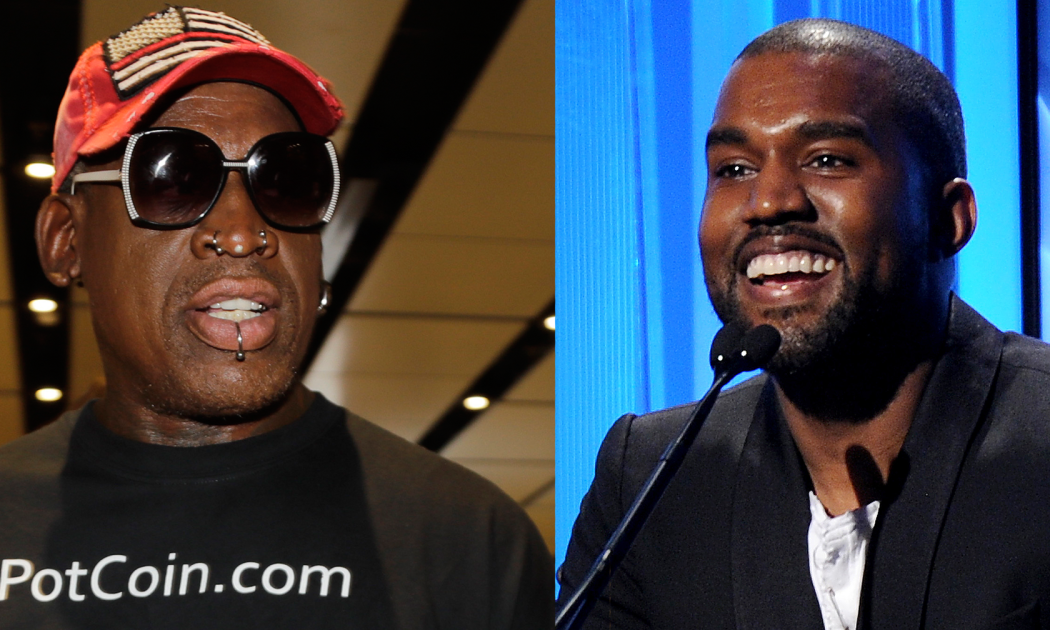 Kanye West 称 Dennis Rodman 为他的 “终极灵感”