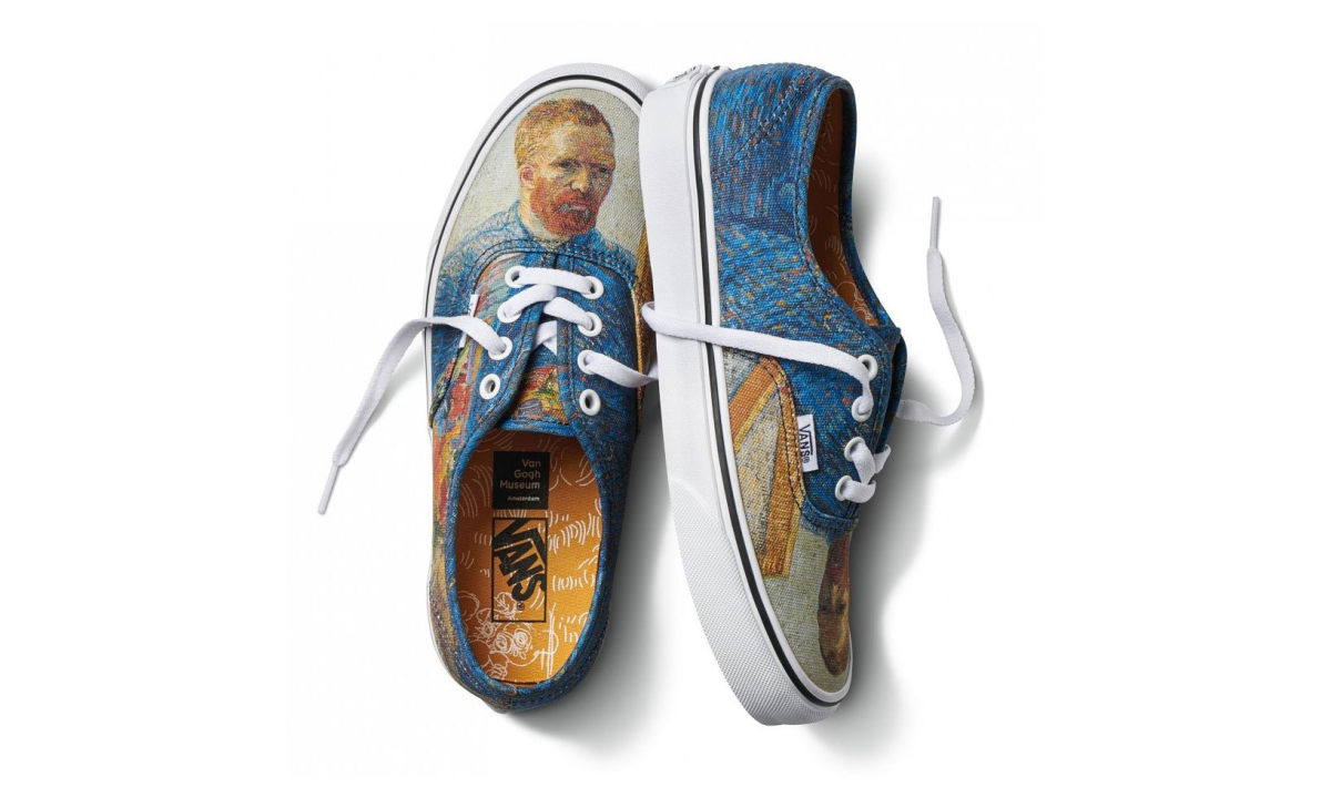 Vans 这次还和梵高美术馆合作带来了一组鞋款
