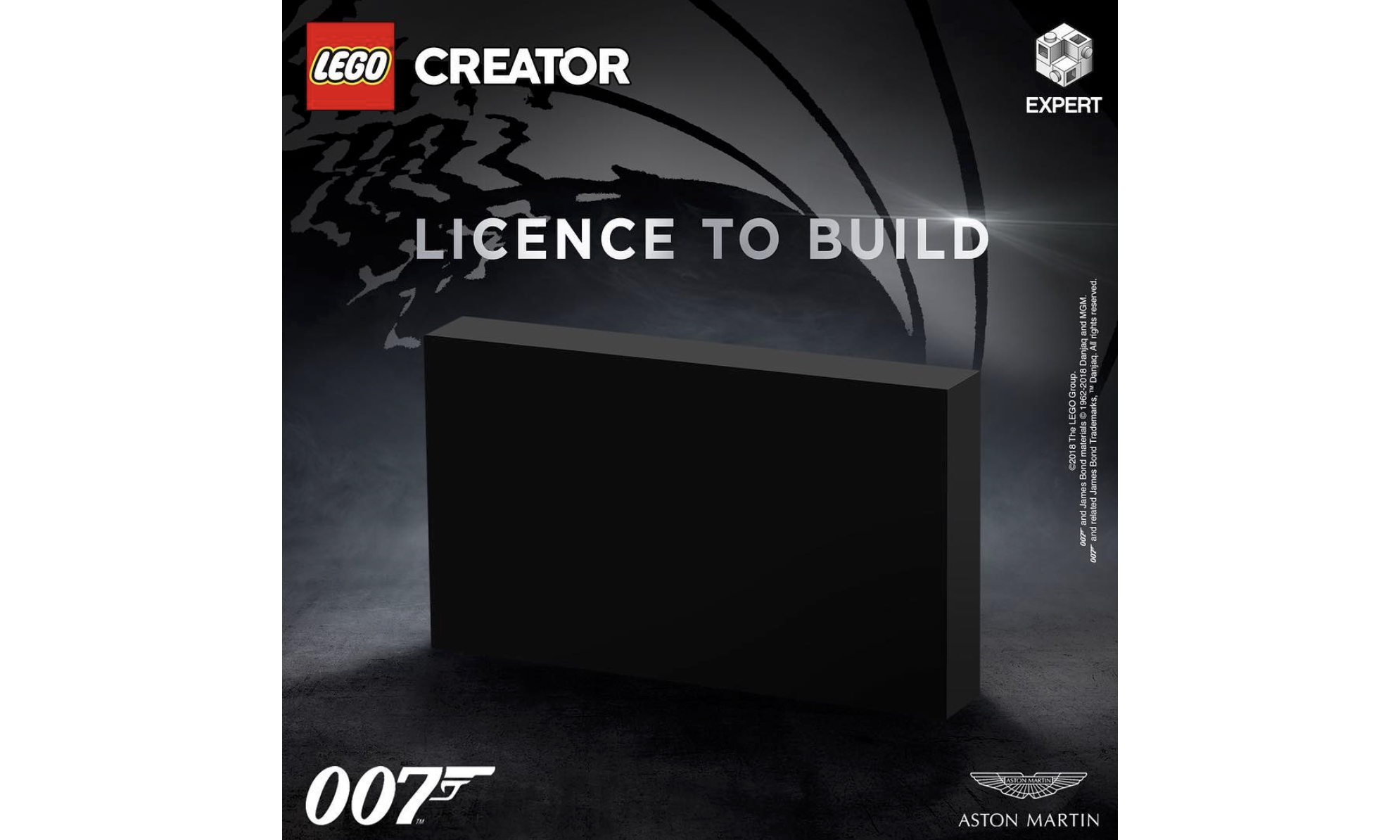 乐高将推出 007 经典座驾阿斯顿马丁跑车积木模型