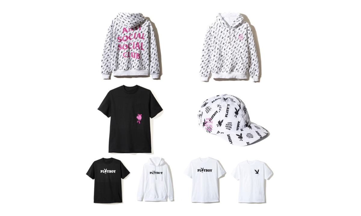 Playboy x Anti Social Social Club 全新联名系列释出