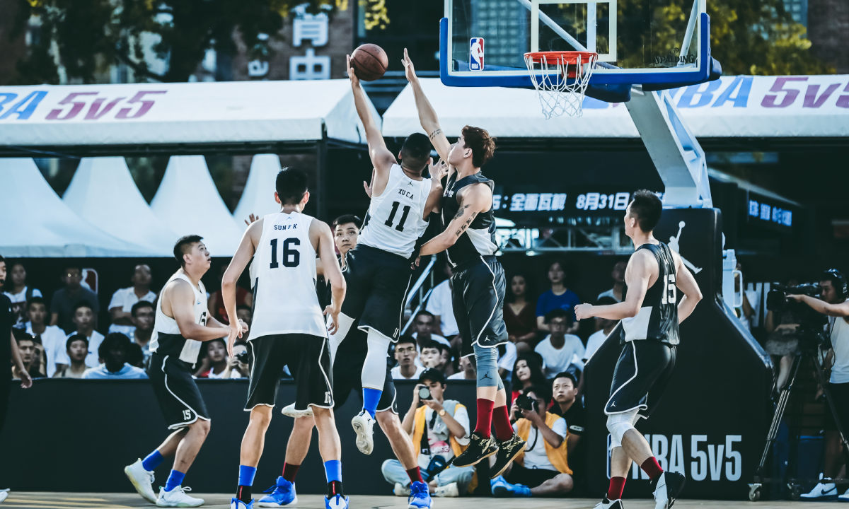 NBA 5v5 上周末在热浪滚滚的成都落下帷幕