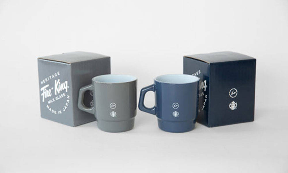 一起来看看 fragment design x Starbucks x Fire-King 三方联名马克杯