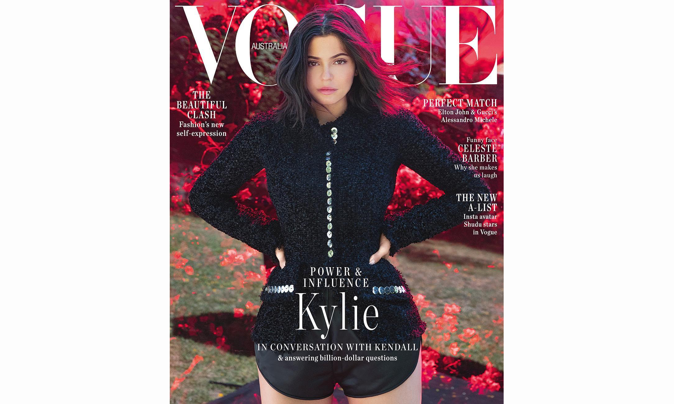 梦想实现，Kylie Jenner 登上《Vogue Australia》9 月刊封面