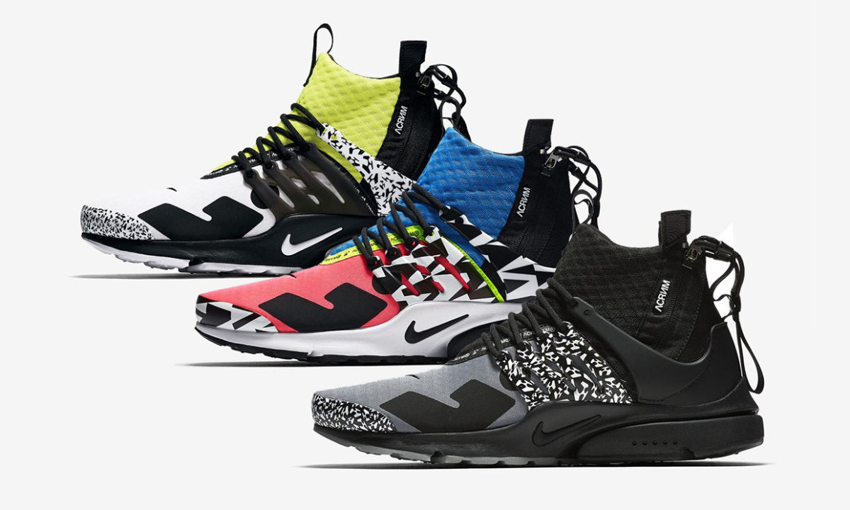 ACRONYM® x Nike 新款联名 Air Presto Mid 发售日期曝光