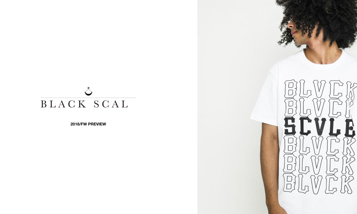 BLACK SCALE 2018 秋冬 “BACK” 系列造型 Lookbook 释出