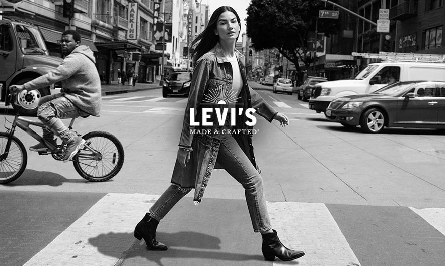 Lily Aldridge 出镜 Levi’s® Made & Crafted™ 2018 秋冬系列宣传大片