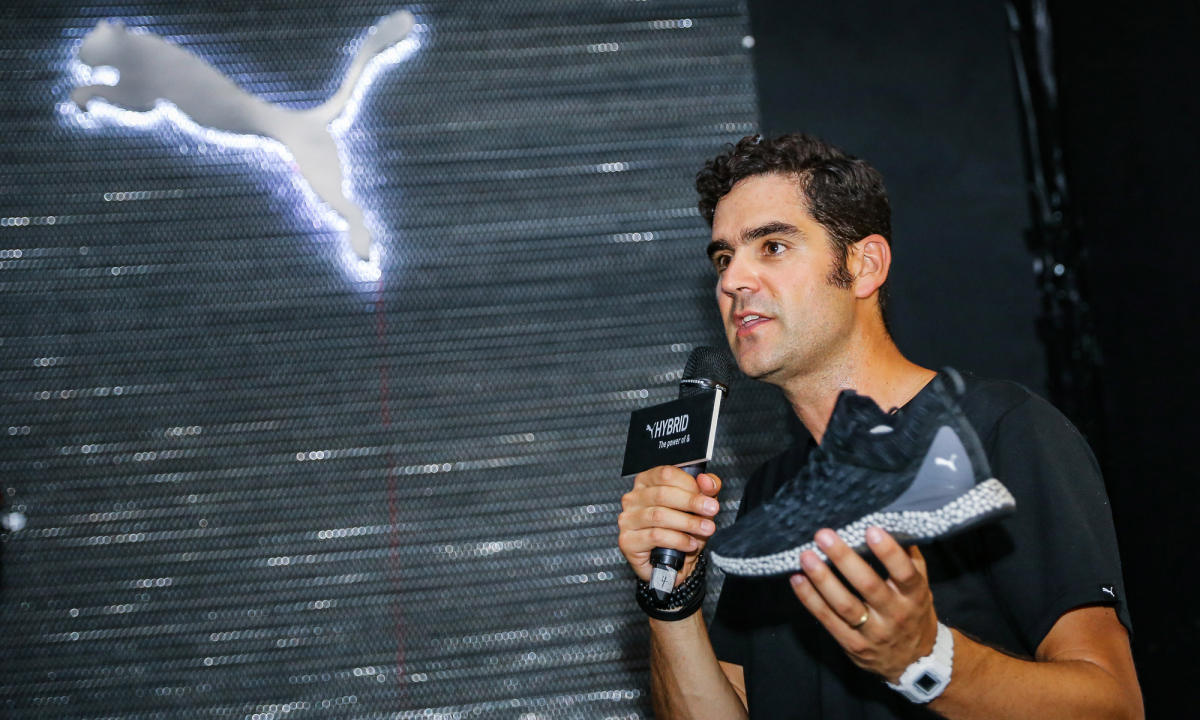 王牌中底混合再造，PUMA 推出全新 HYBRID Rocket 跑鞋