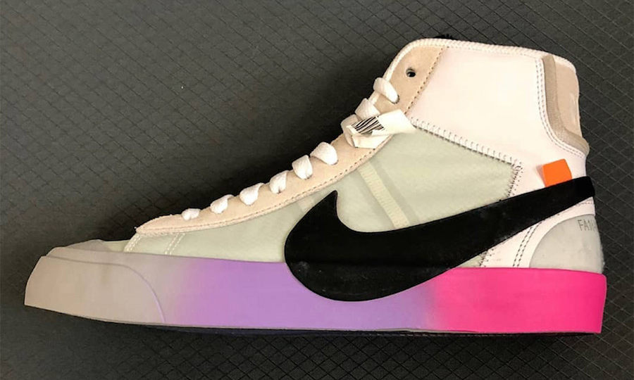 下一双 Virgil Abloh x NikeLab Blazer 竟然是彩色的？