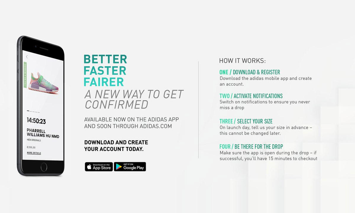 尽量保证公平实现，adidas 宣布新版 App 上架美国地区