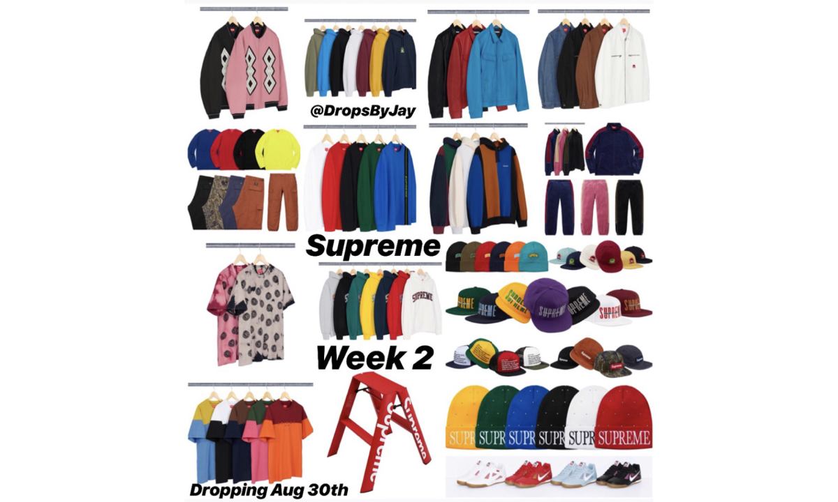 Supreme 本周发什么：18 秋冬第 2 周