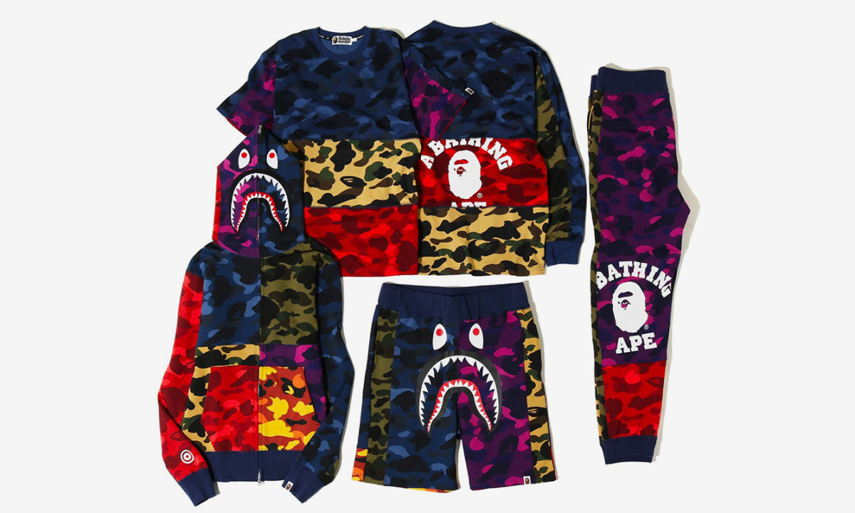 A BATHING APE® 推出全新撞色迷彩系列