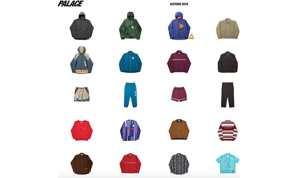 PALACE 2018 秋季单品预览