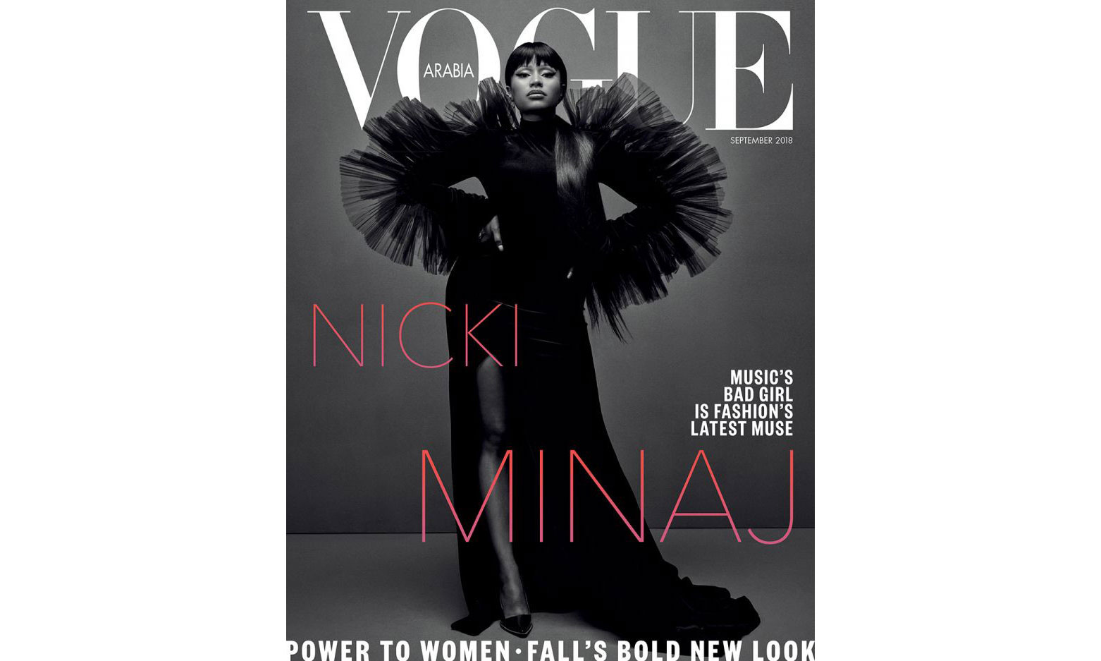 Nicki Minaj 首次登上《VOGUE》杂志封面