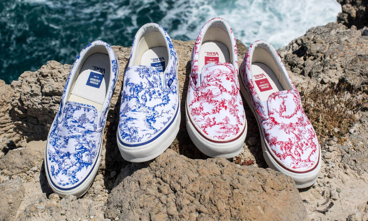 Opening Ceremony x Vans 联合发布 “Toile” 胶囊系列，现已上市