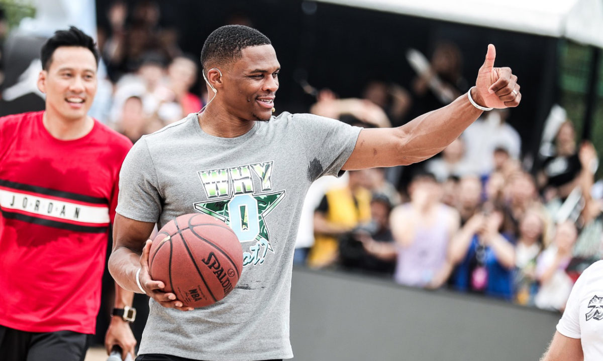 NBA 5v5 北京站开战，威少现身引爆现场