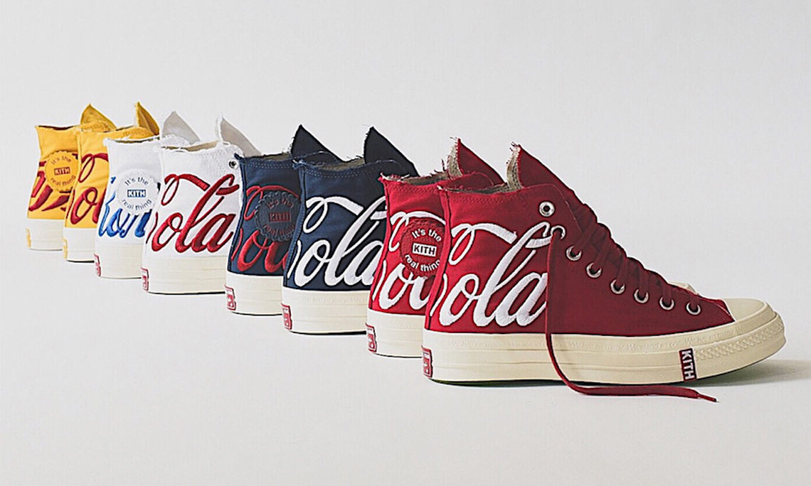 KITH x 可口可乐 x CONVERSE Chuck Taylor All Star 1970s 全配色联名公开