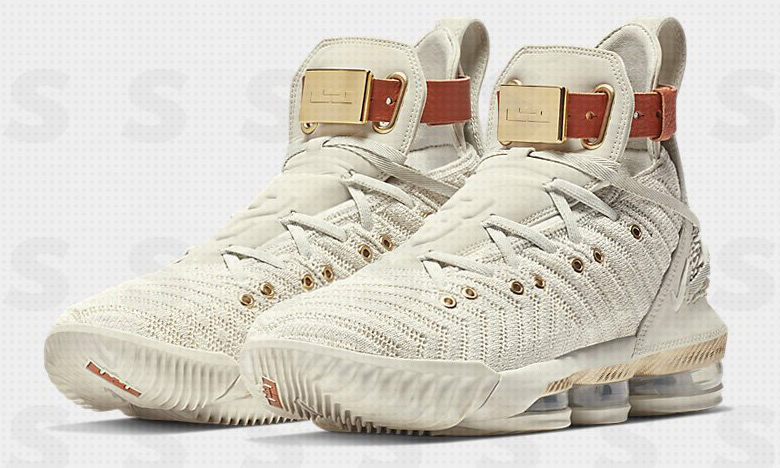 立体 “狮王”，Nike LeBron 16 “Vachetta Tan” 版本曝光