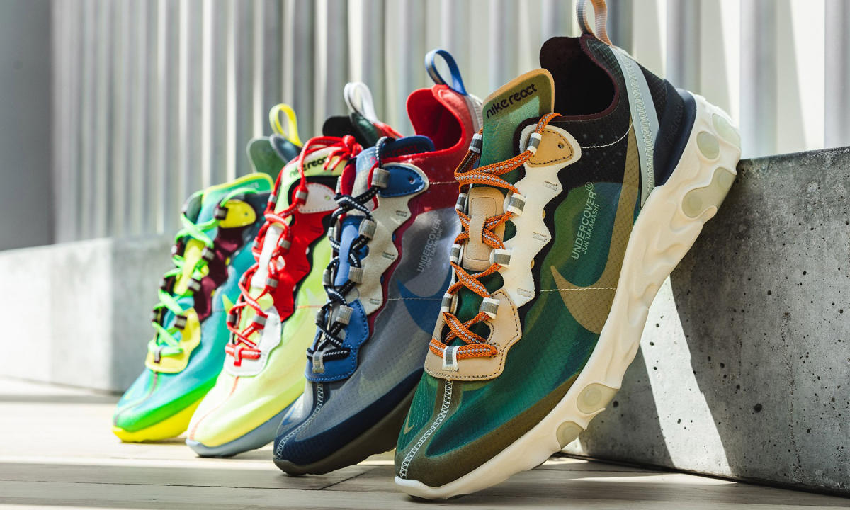 UNDERCOVER x Nike React Element 87 联名系列发售日期公布