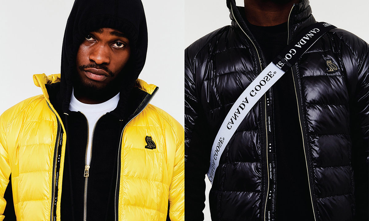 OVO x Canada Goose 联名羽绒服还能变成一个挎包