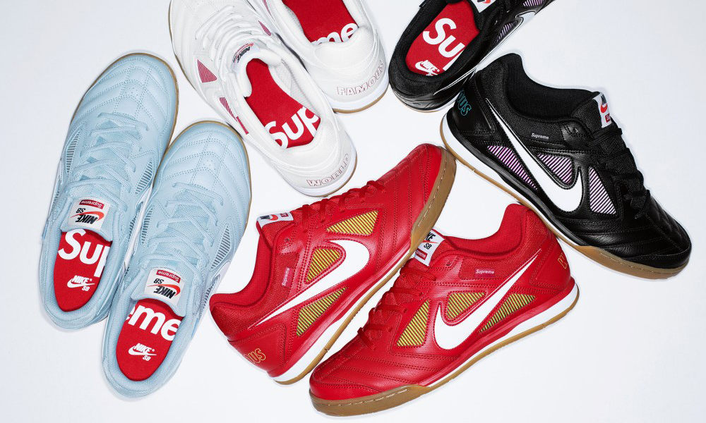 Supreme 正式公布本周发售 Nike SB 联名足球鞋
