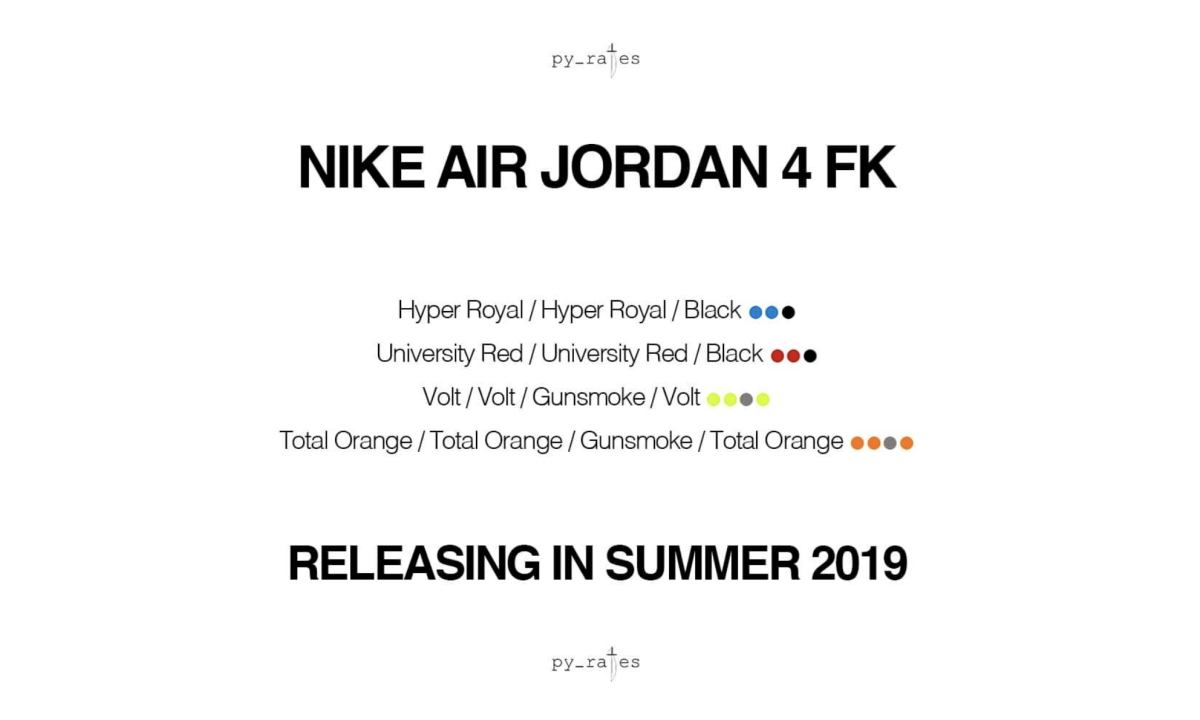 Air Jordan IV 也要推出 Flyknit 版本了？