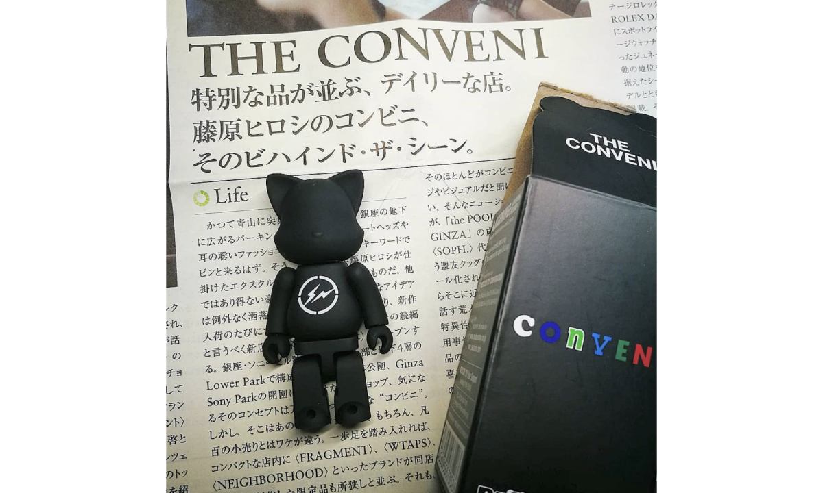 藤原浩曝光新款 THE CONVENI BE@RBRICK 玩偶