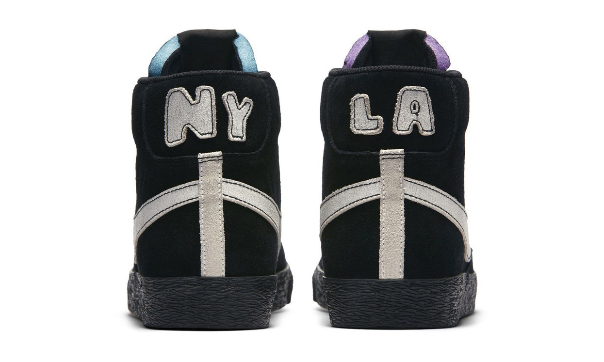 异色鞋舌，Nike 为 Blazer Mid 打造全新 “LA vs. NY” 配色