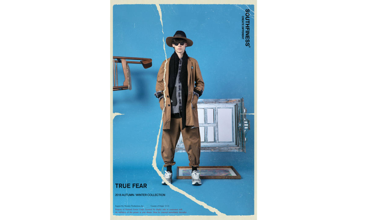 SOUTHFINESS 2018 秋冬 “TRUE FEAR” 系列造型 Lookbook 发布