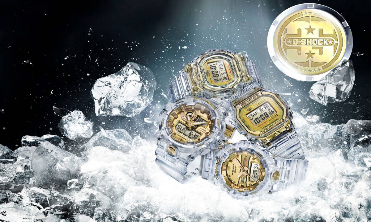 G-SHOCK 35 周年，GLACIER GOLD 冰川金系列耀世登场