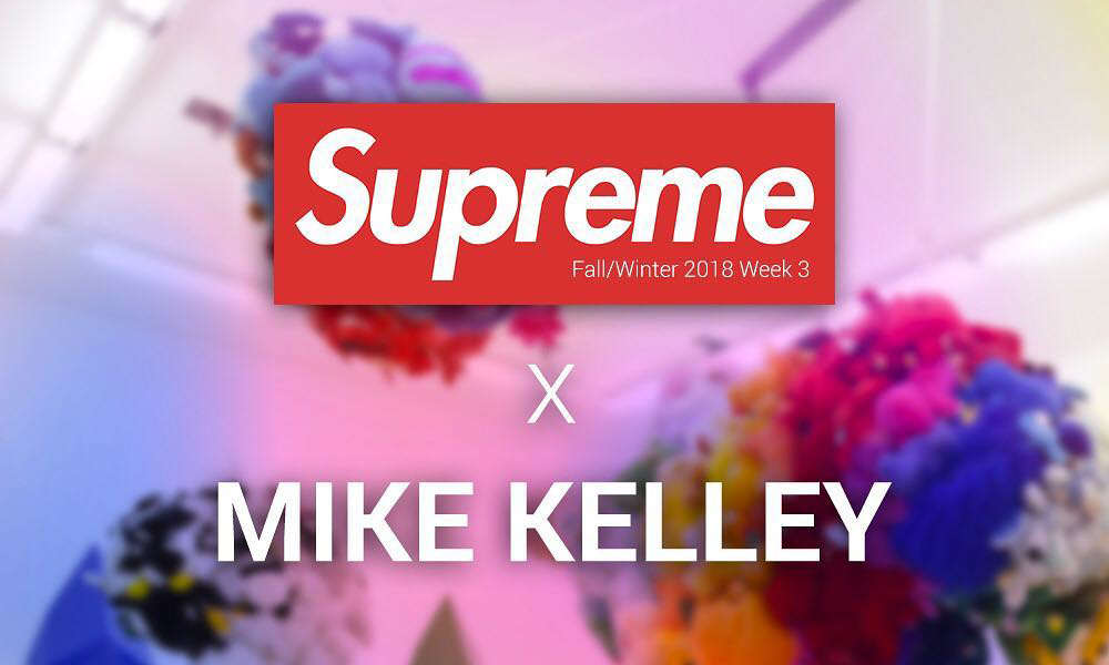 Supreme 携手美国艺术家 Mike Kelley 带来特别设计系列
