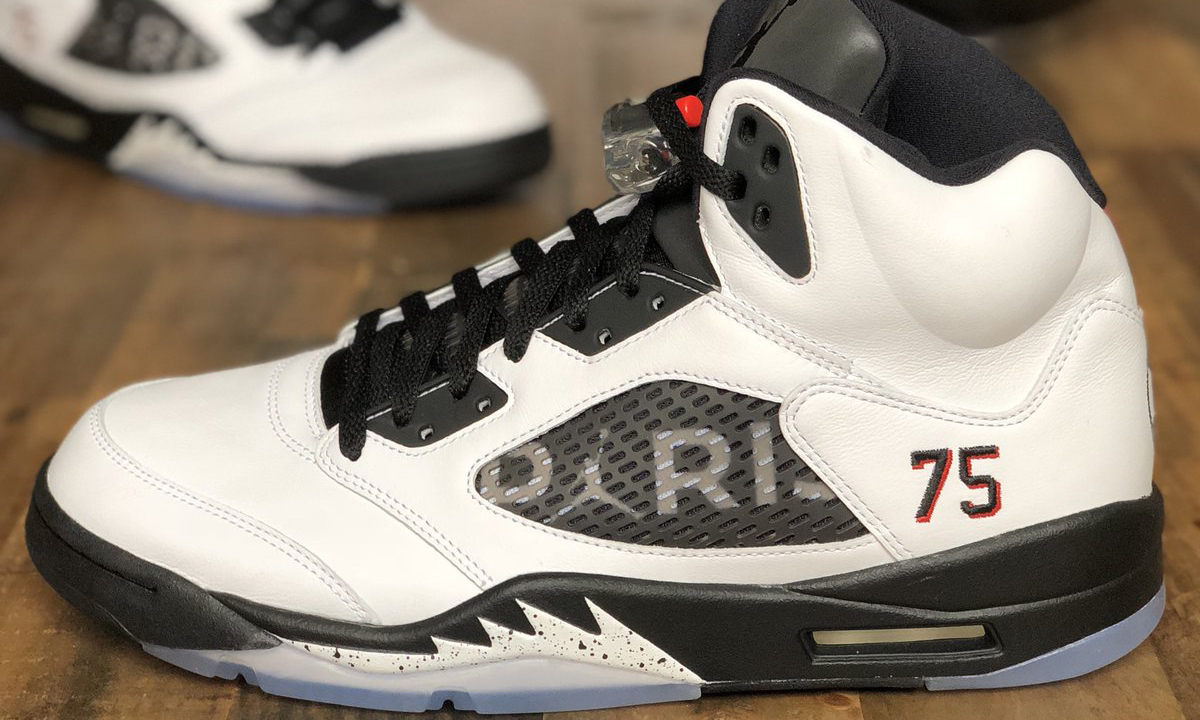 Air Jordan V x PSG 还有白色版本？