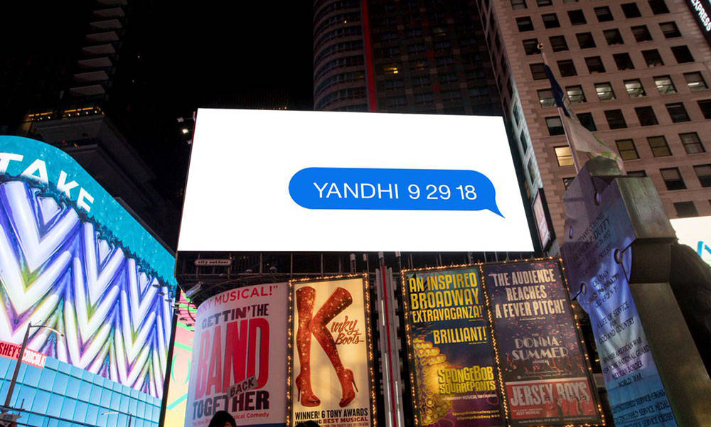 继 “我们爱” 之后，Kanye 再次广而告之地预告《YANDHI》的到来