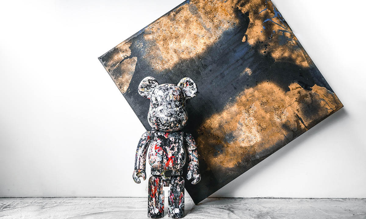 MEDICOM TOY 再次与艺术家 Jackson Pollock 联手打造 BE@RBRICK