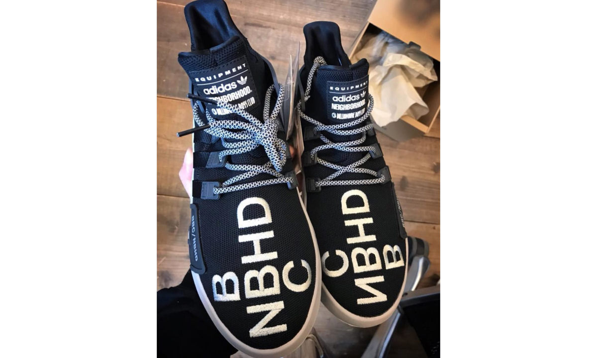 NBHD x BBC x adidas 三方联名球鞋曝光