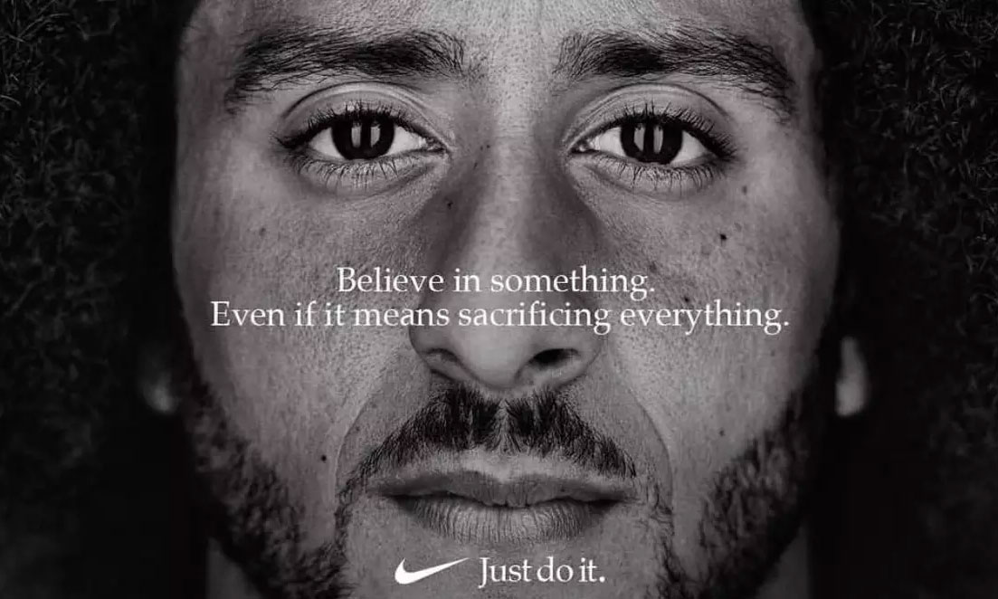 Colin Kaepernick 成为 Nike “Just Do It” 30 周年形象大使