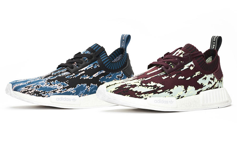Sneakersnstuff x adidas Originals 联名 NMD R1 PK “Datamosh 2.0” 即将发售