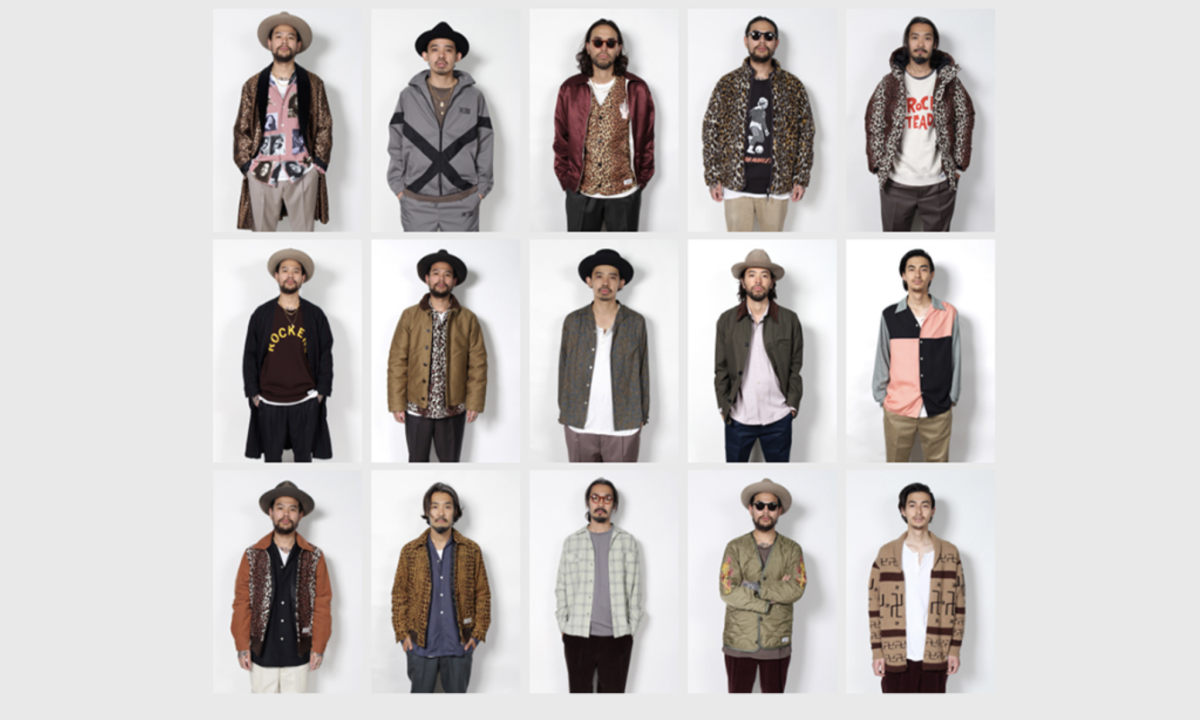 日式 Layer，WACKO MARIA 18 秋冬系列 Lookbook